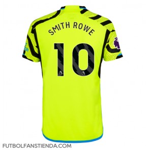 Arsenal Emile Smith Rowe #10 Segunda Equipación 2023-24 Manga Corta